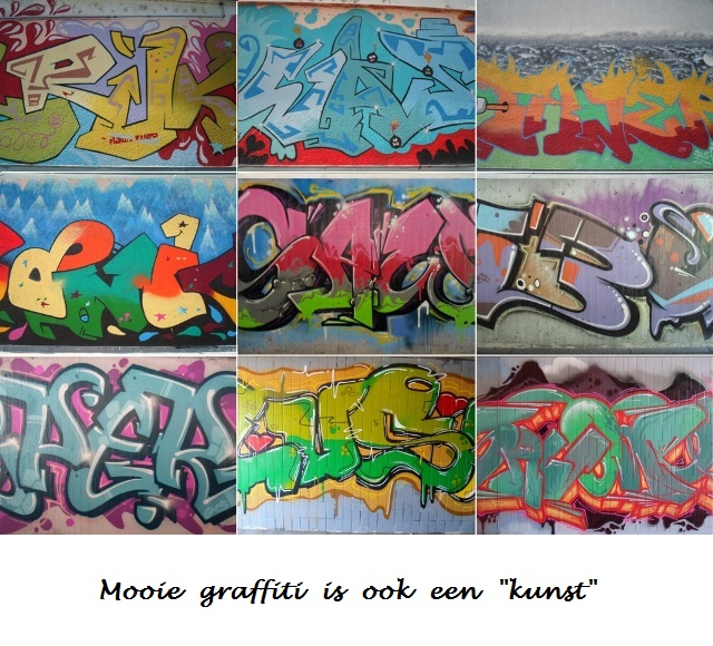 Graffiti, ook een kunst