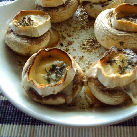 Champignon geitenkaas