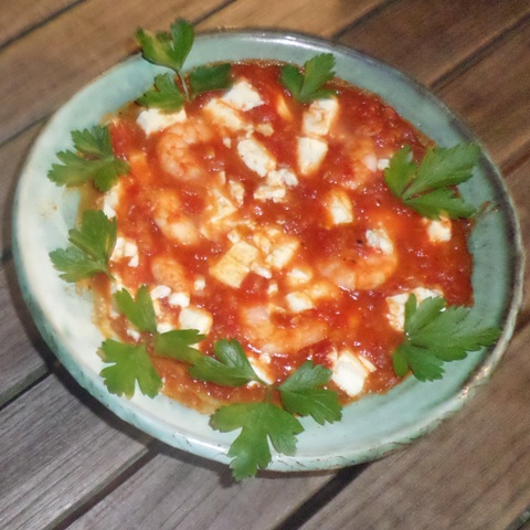 Saganaki Garides