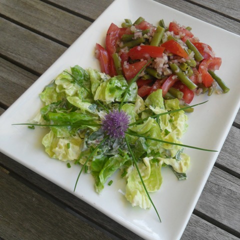 Gerecht met restje groenten