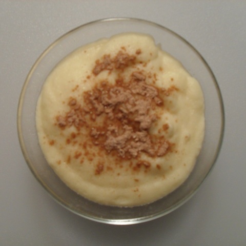 Rijstgriesmeel pudding