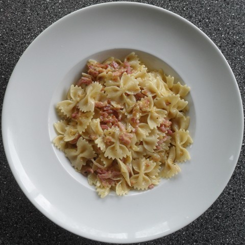 pasta carbonara