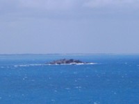 Eiland in de oceaan