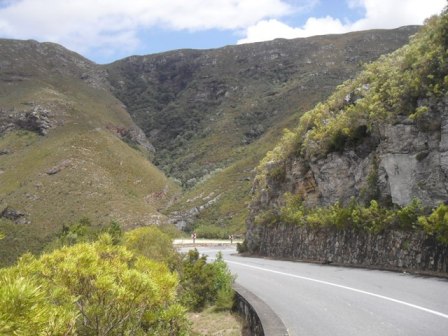 Tradouw Pass in Zuid-Afrika