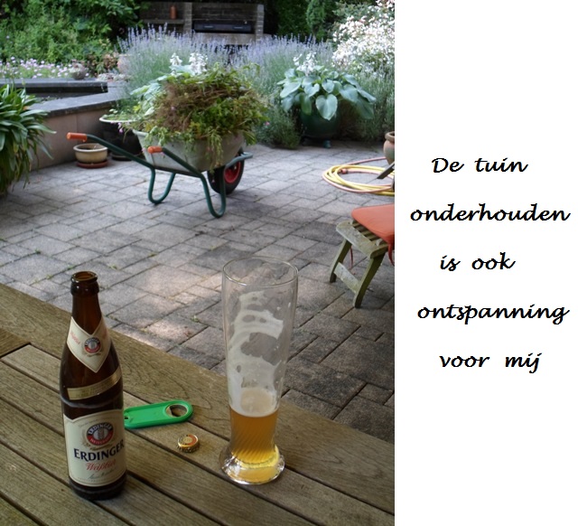 Ontspanning in de tuin