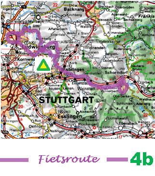 Fietsroute Schwabische Alb