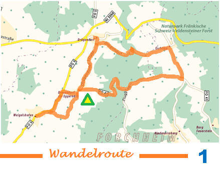 Wandelroute Frankische Schweiz