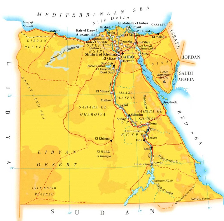 Fietsreis Egypte Aswan Cairo