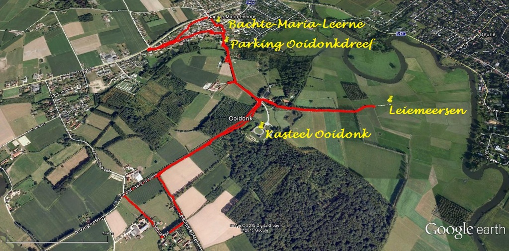 Deinze "WandelingKasteel Ooidonk"