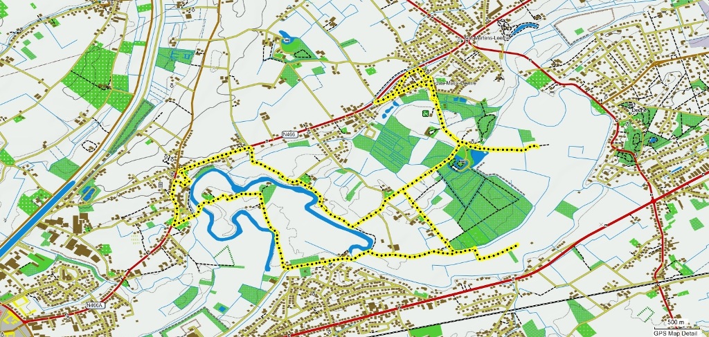 Deinze "Wandeling Ooidonk en Bathio"